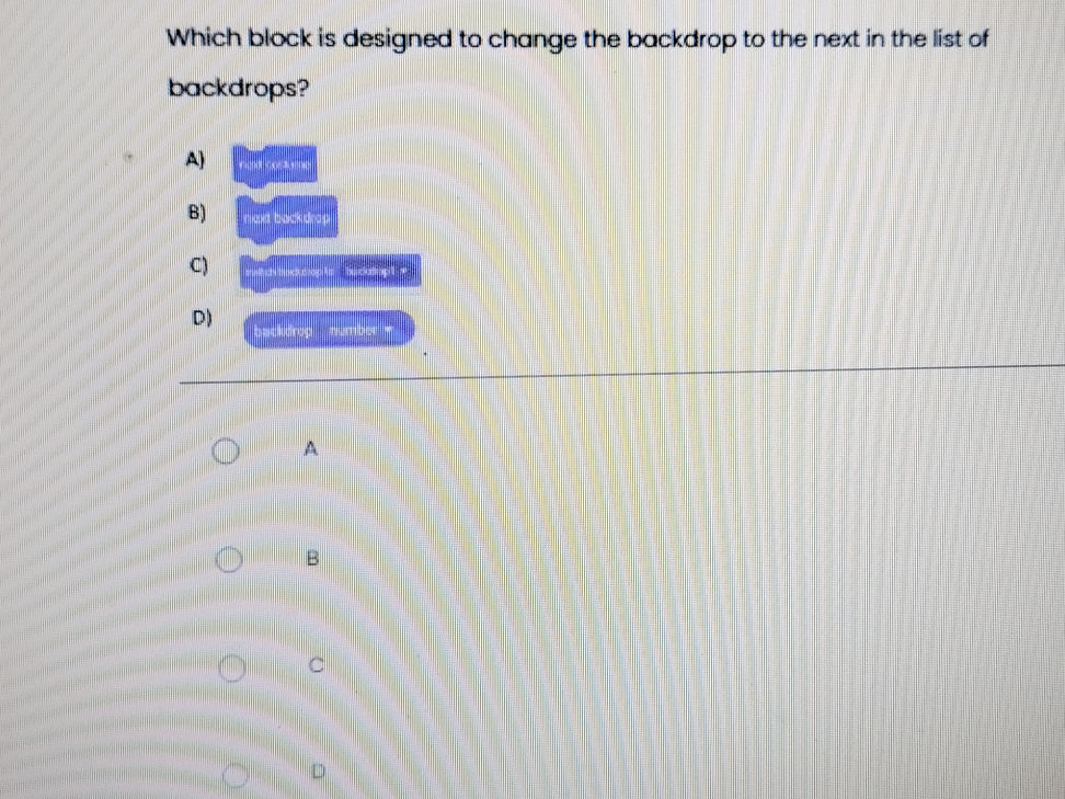 Which block is designed to change the | StudyX