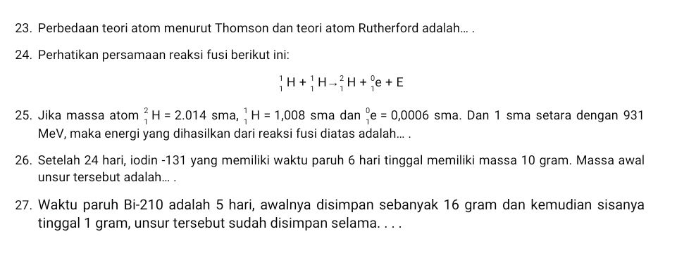 Bagaimana Gambaran Atom Menurut Thomson