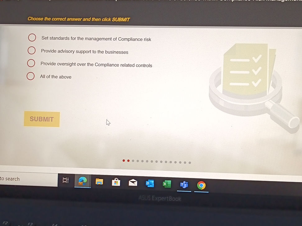 Choose the correct answer and then click | StudyX