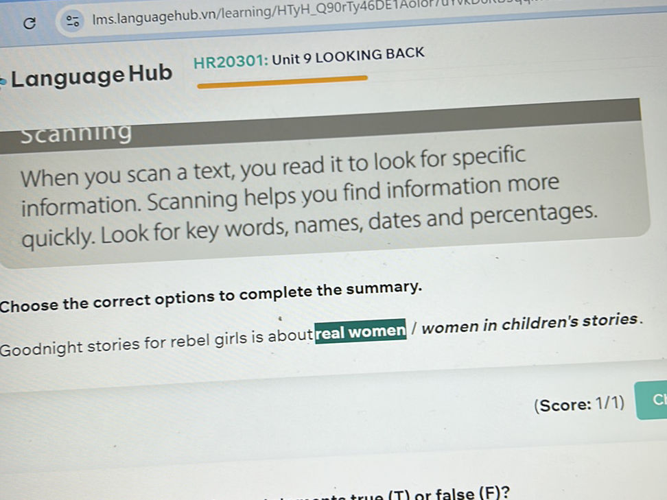 Choose the correct options to complete the | StudyX