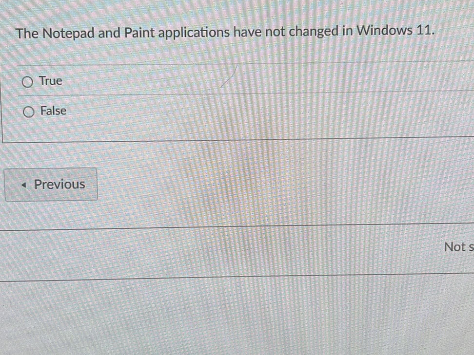 The Notepad and Paint applications have not | StudyX
