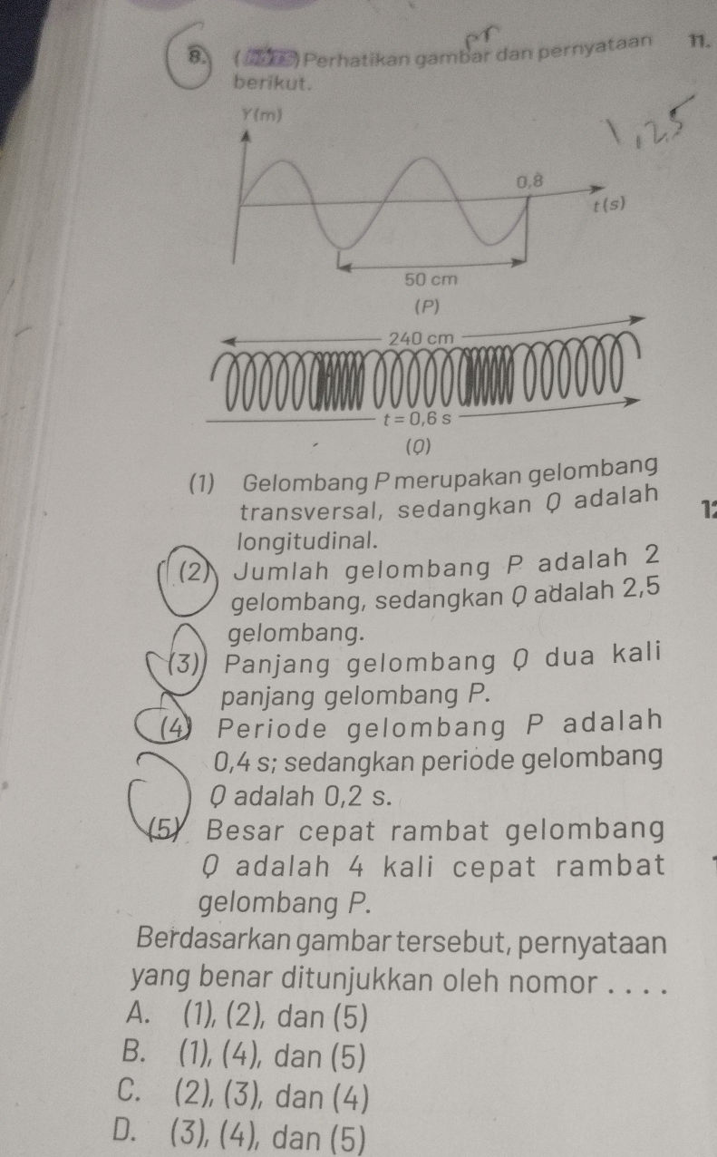 Perhatikan gambar dan pernyataan berikut. | StudyX