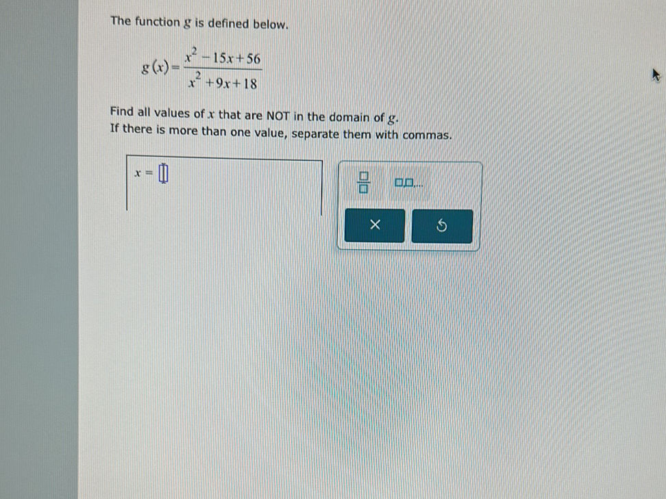The function g is defined below. $g(x) = | StudyX