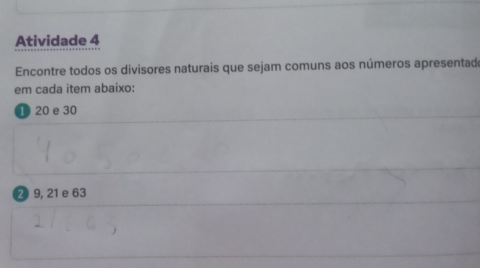 Atividade 4 Encontre todos os divisores | StudyX