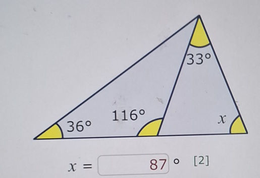 Given the diagram with angles labeled as | StudyX