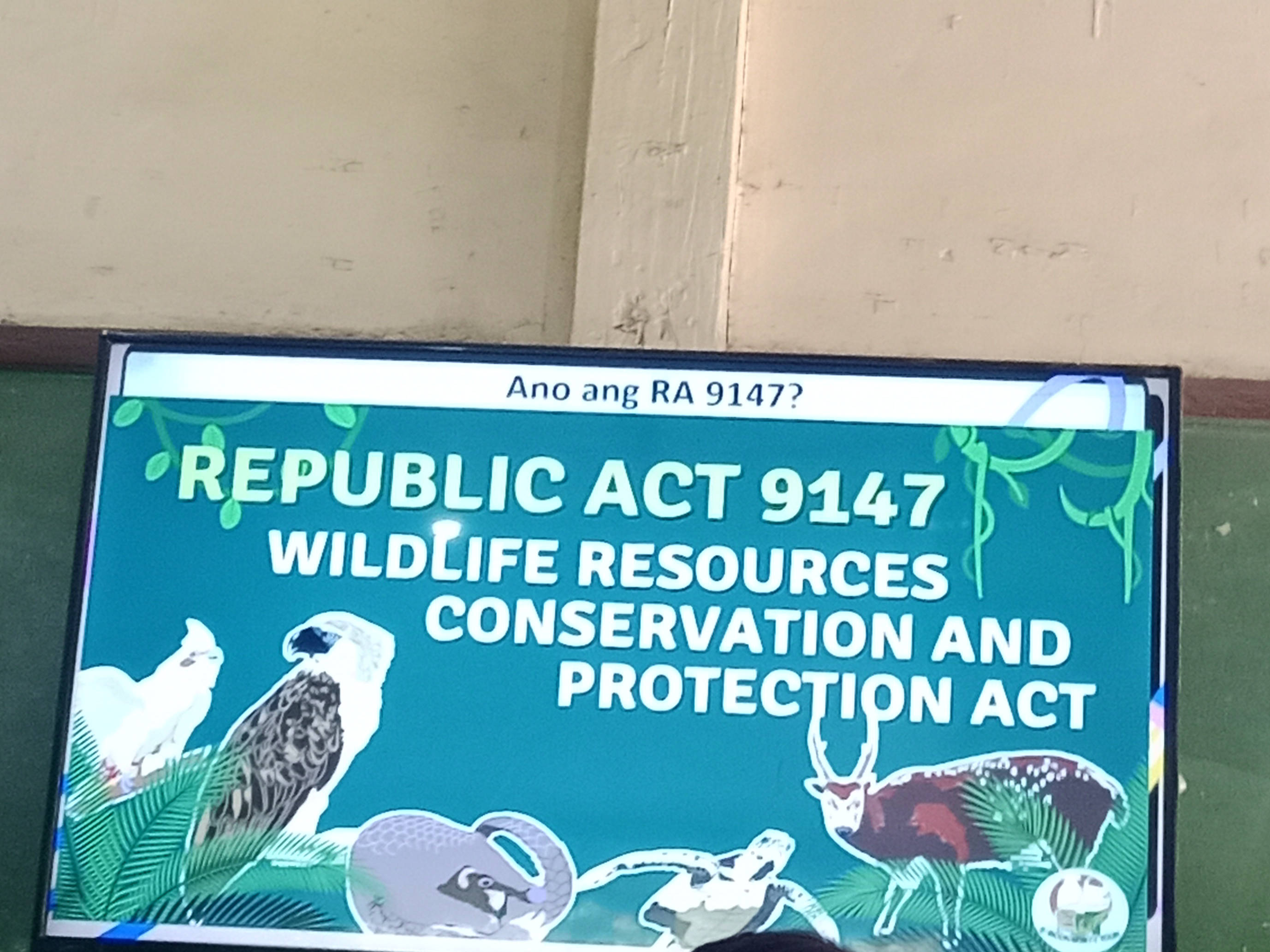 Ano ang RA 9147? REPUBLIC ACT 9147 WILDLIFE