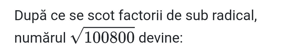 După ce se scot factorii de sub radical, | StudyX