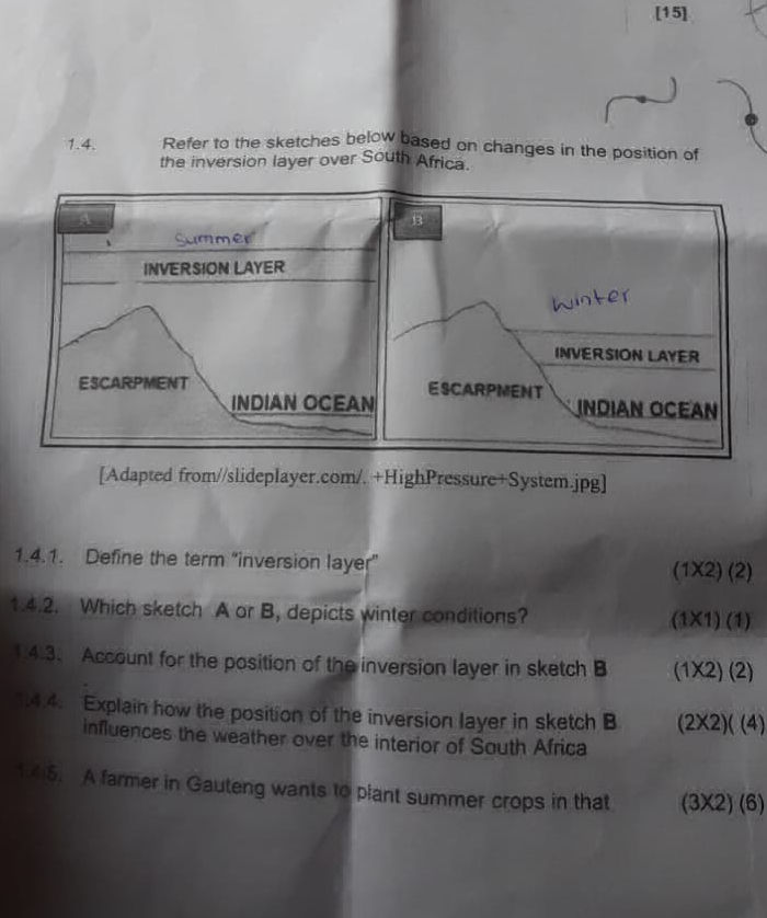1.4. Refer to the sketches below based on | StudyX