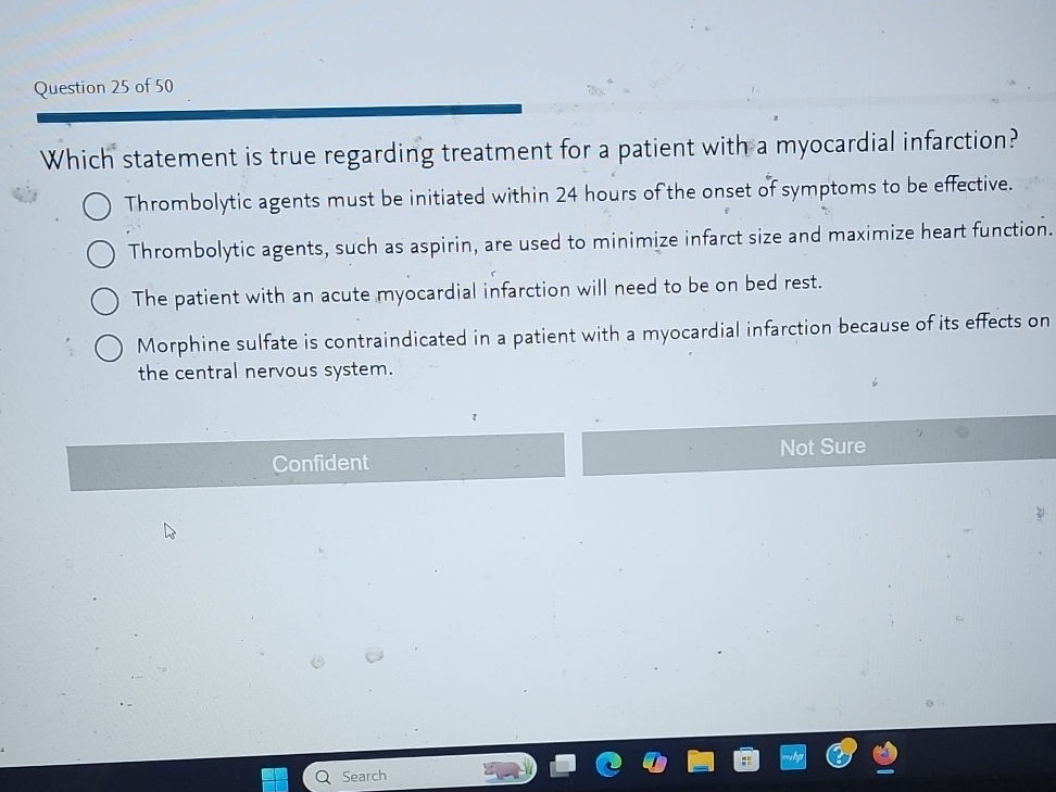 Which statement is true regarding treatment | StudyX