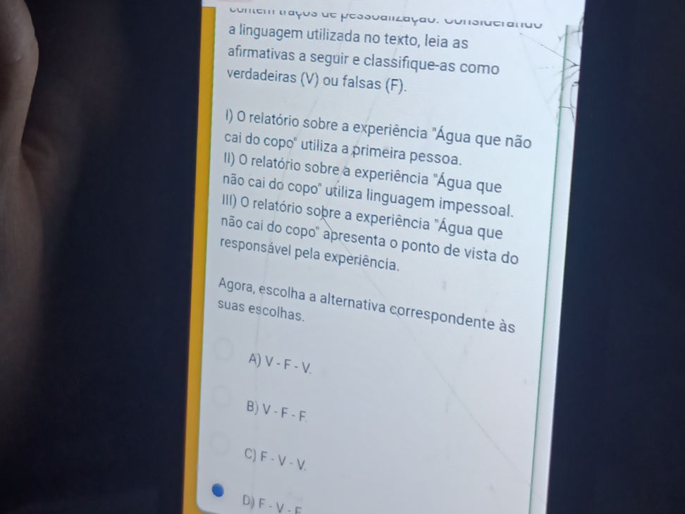 Leia as afirmativas a seguir e | StudyX