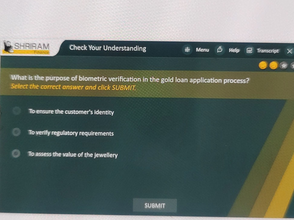 What is the purpose of biometric