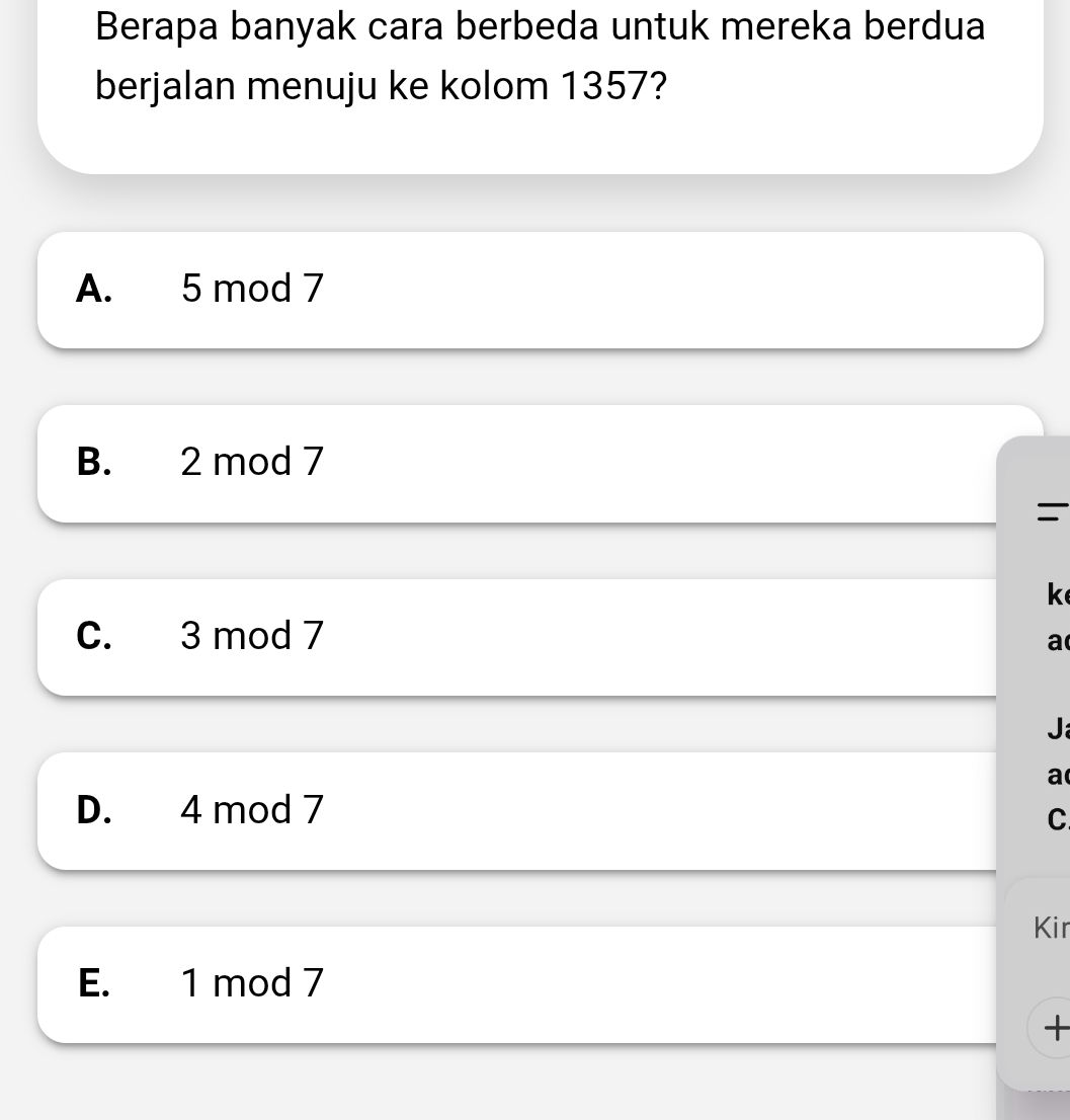 Berapa banyak cara berbeda untuk mereka | StudyX