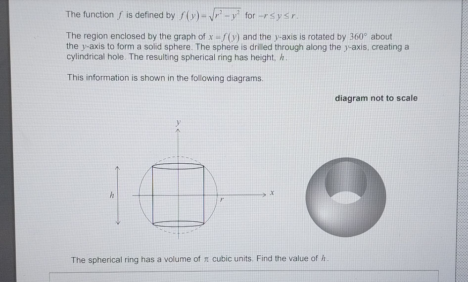 F Y R The function $f$ is defined by $f(y) = {r^2 | StudyX
