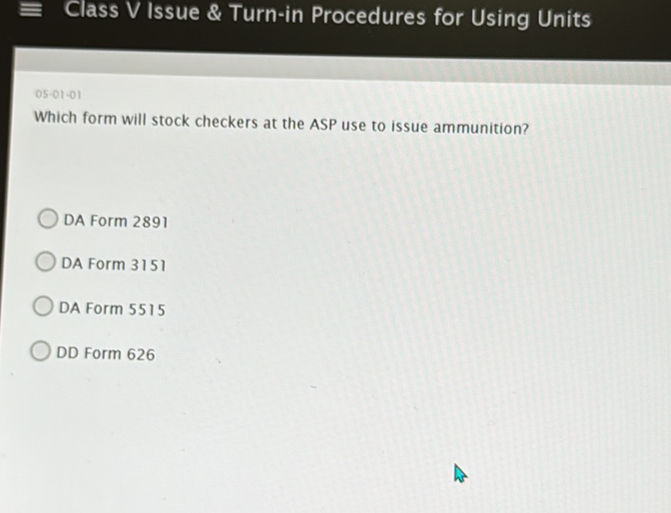 Which form will stock checkers at the ASP | StudyX