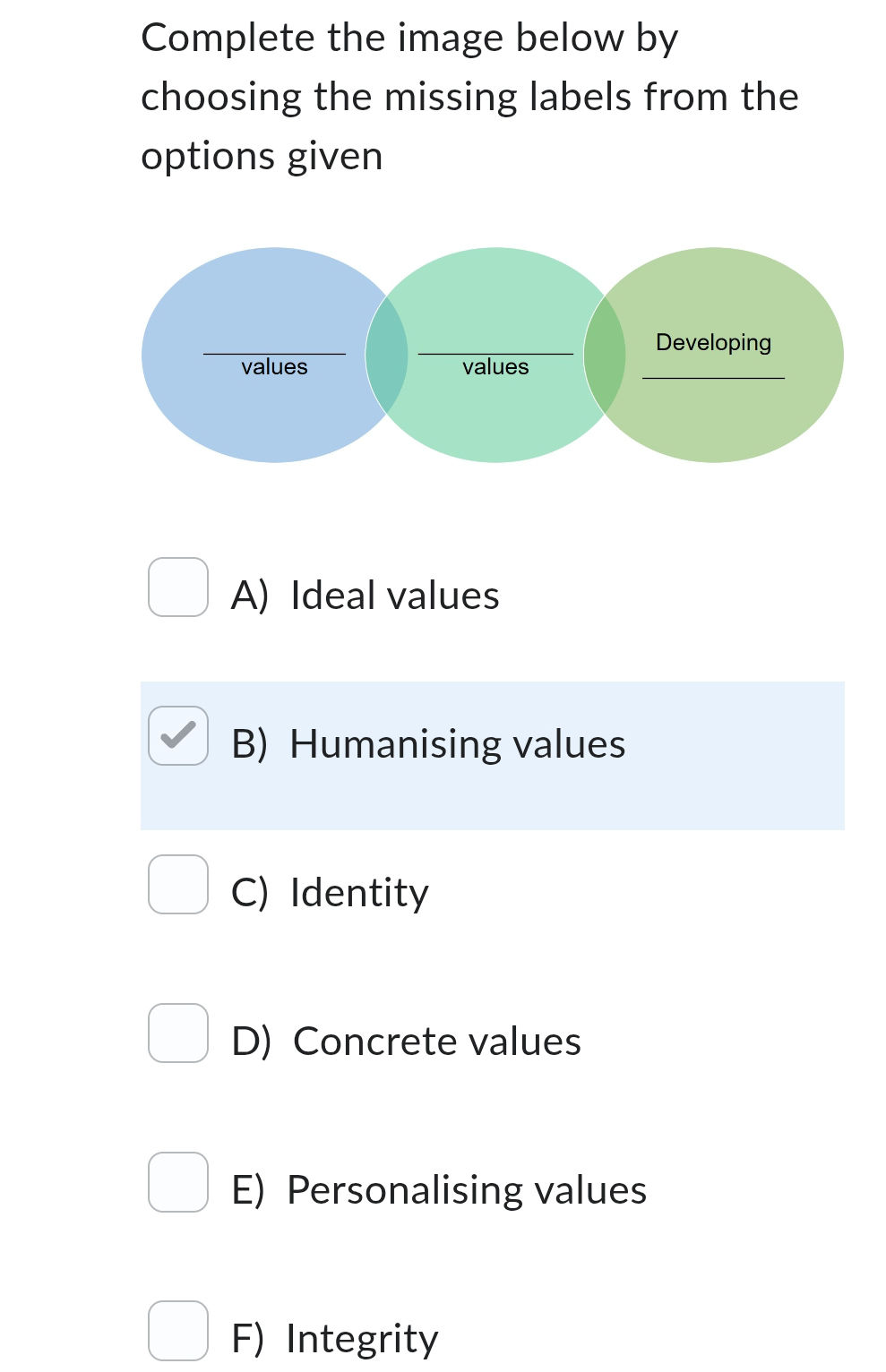 Complete the image below by choosing the | StudyX