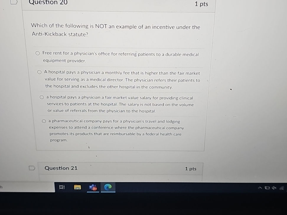 Which of the following is NOT an example of | StudyX