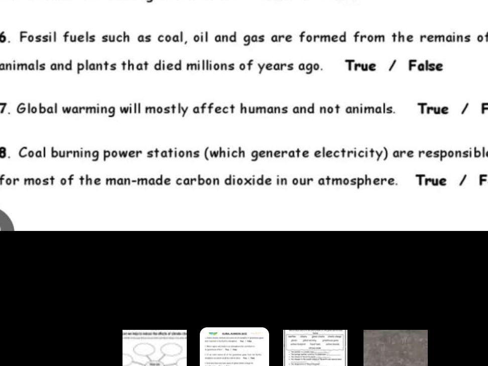 6. Fossil fuels such as coal, oil and gas | StudyX