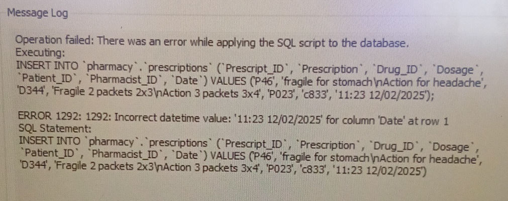 Operation failed: There was an error while | StudyX