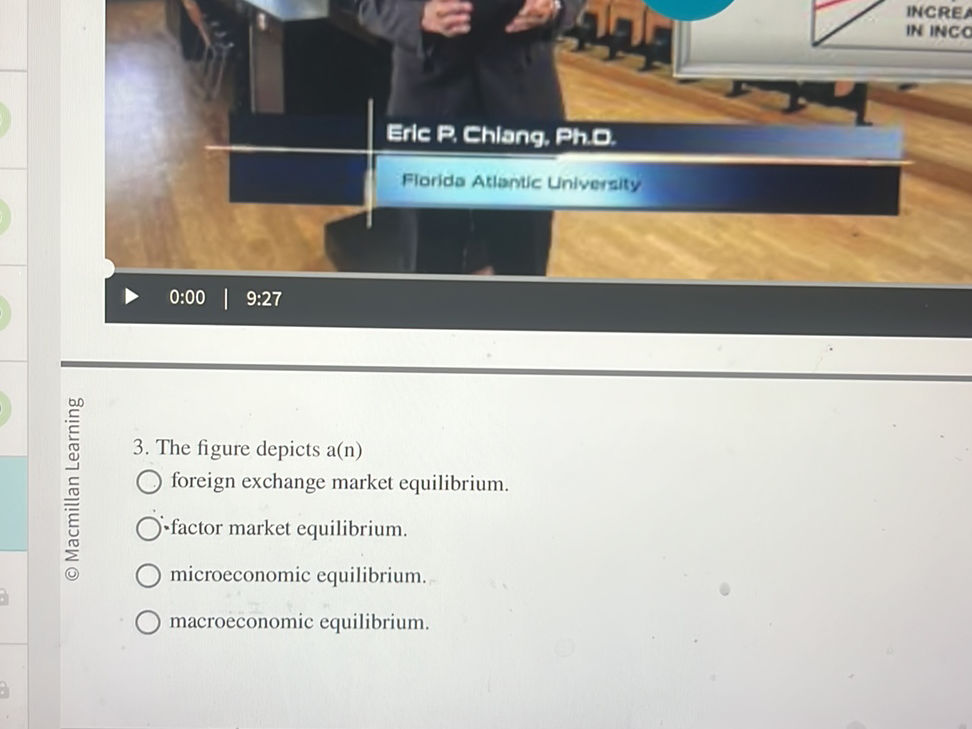 3. The figure depicts a(n) foreign exchange | StudyX