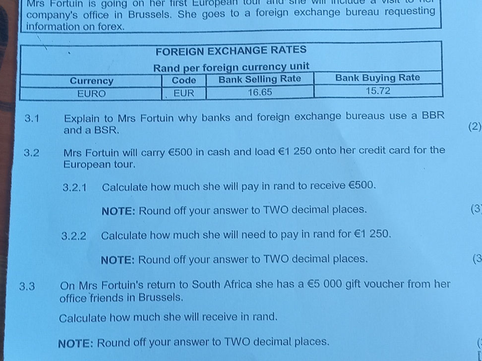 Current Rand Notes FOREIGN EXCHANGE RATES | Currency | Code