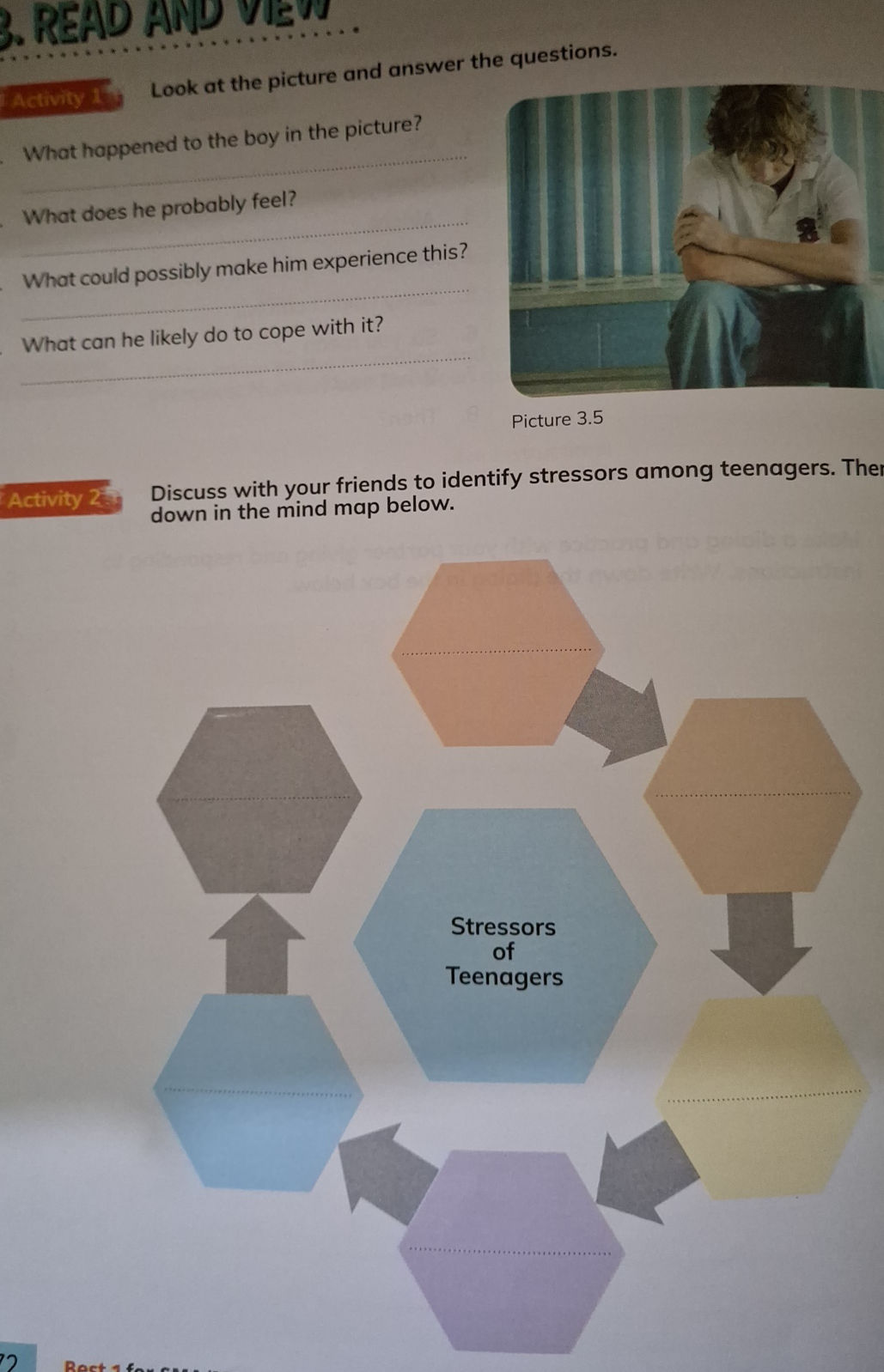 Activity 1 Look at the picture and answer | StudyX
