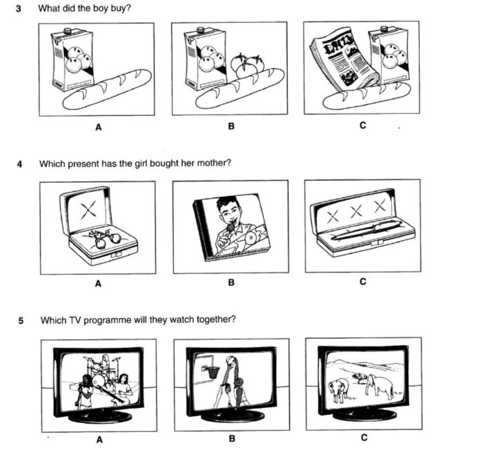 3 What did the boy buy? A B C 4 Which | StudyX