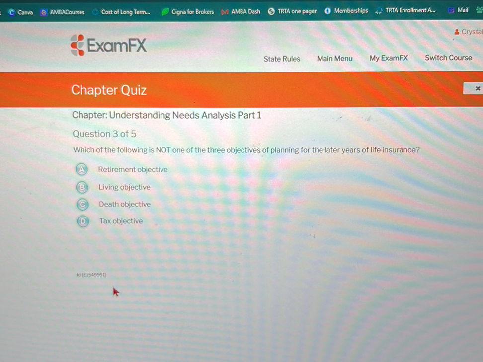 Which of the following is NOT one of the | StudyX