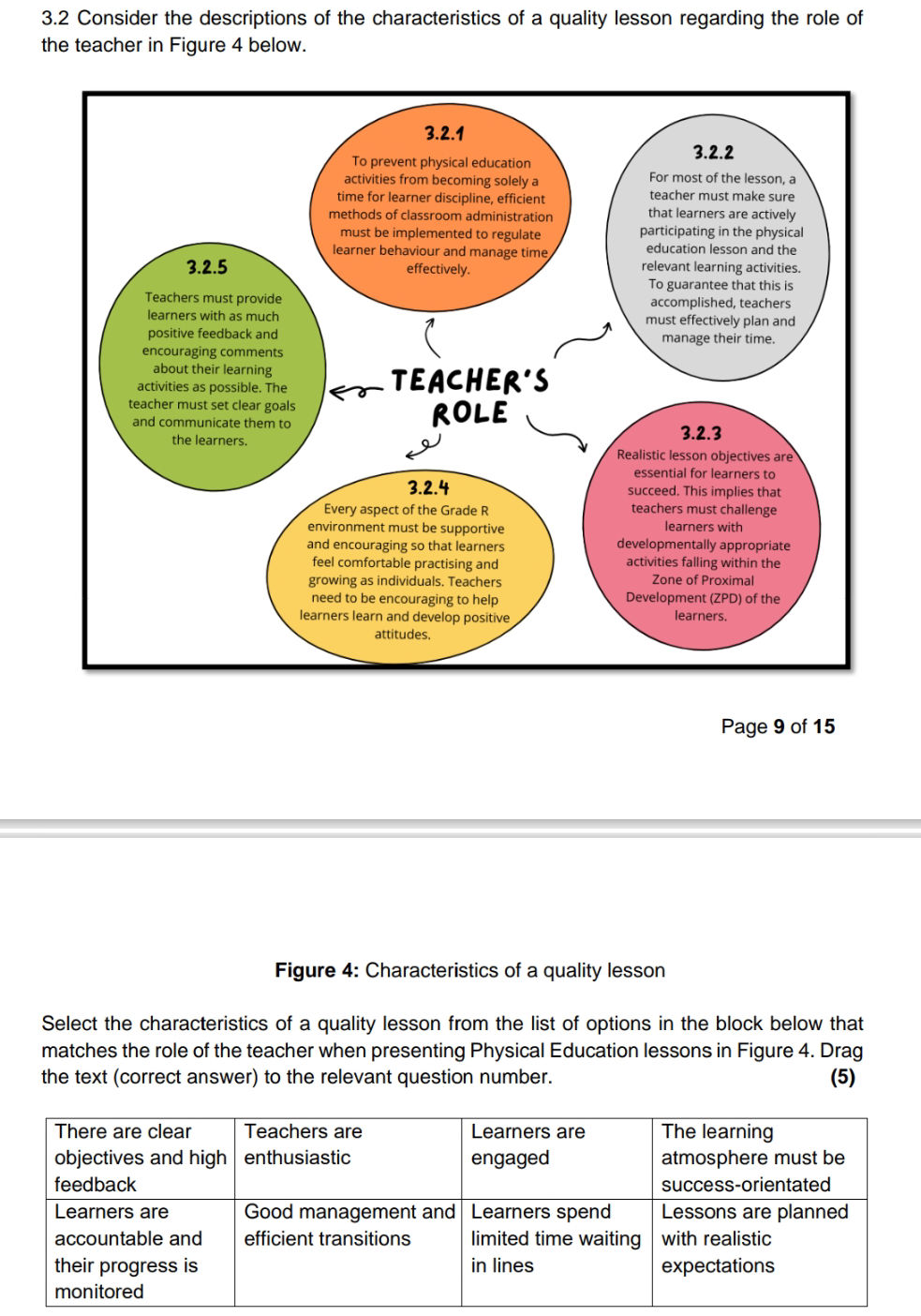 Quality Lessons Example 3.2 Consider the descriptions of the