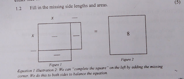 1.2 Fill in the missing side lengths and | StudyX
