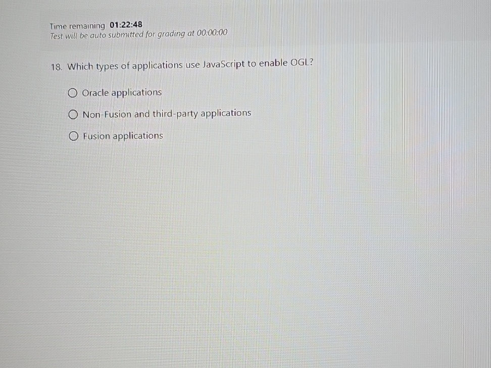 18. Which types of applications use | StudyX