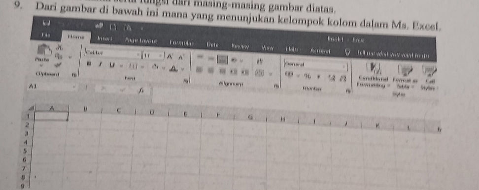 9. Dari gambar di bawah ini mana yang | StudyX