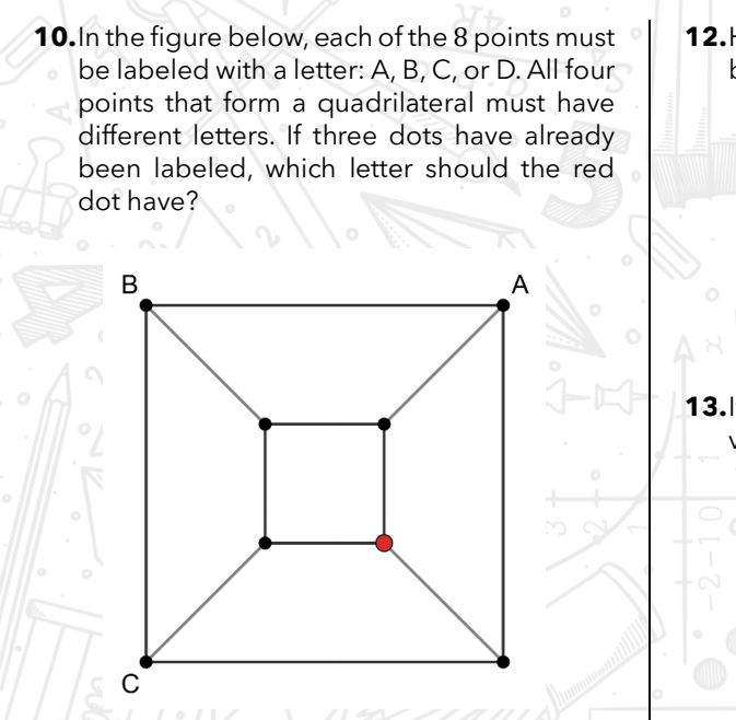In the figure below, each of the 8 points | StudyX