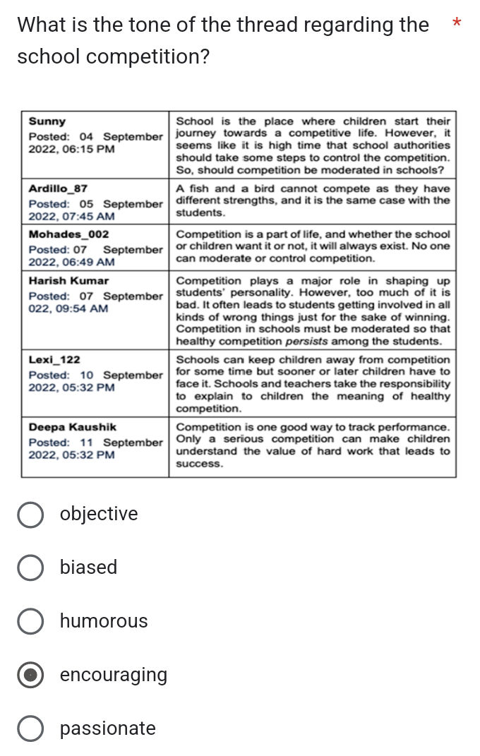 What is the tone of the thread regarding the | StudyX