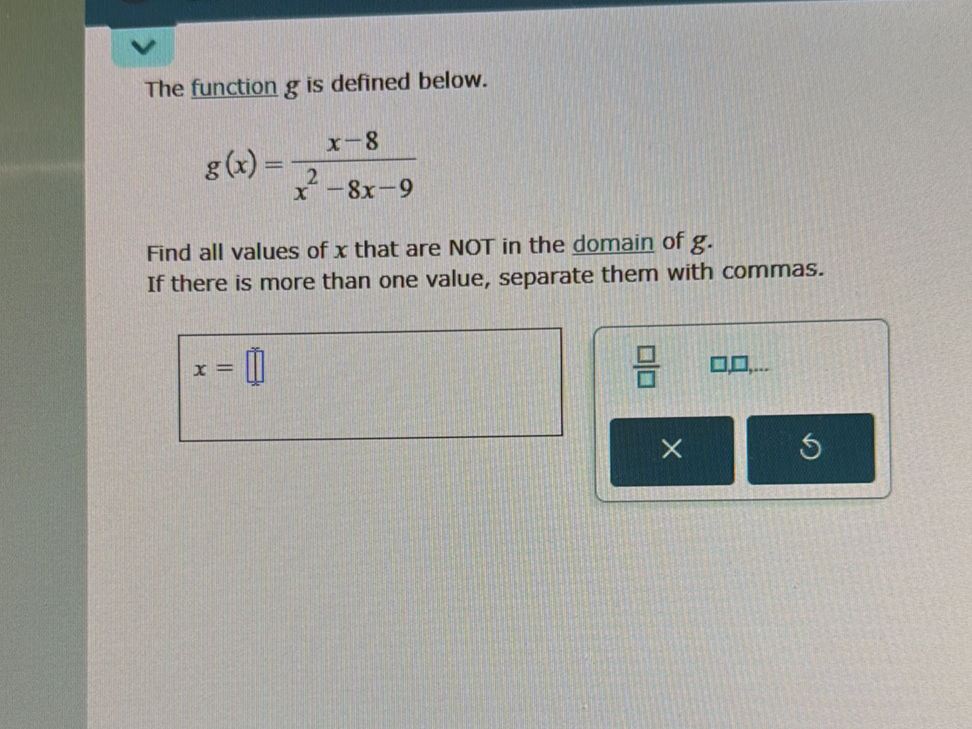 The function g is defined below. $g(x) = | StudyX