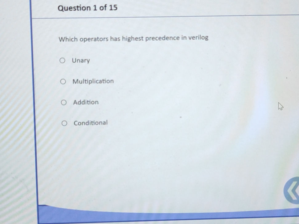 High Precedence Which operators has highest precedence in | StudyX