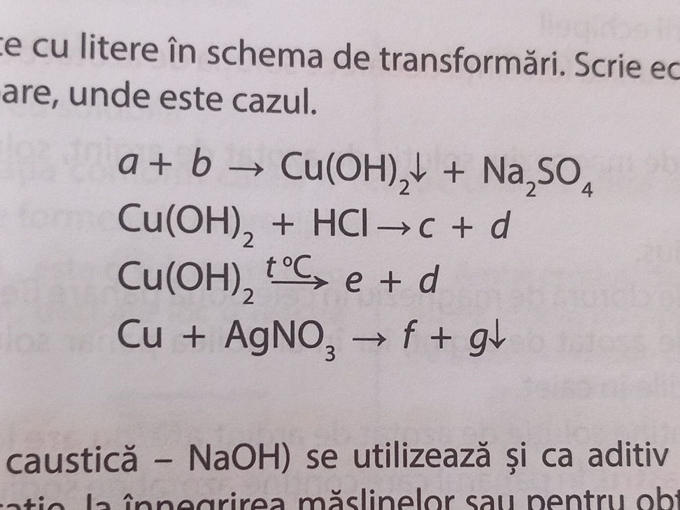 ce cu litere în schema de transformări. | StudyX