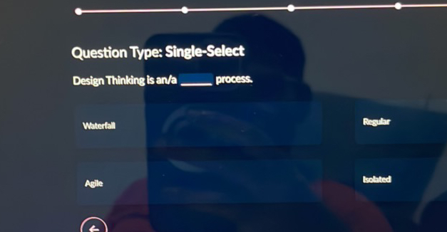 Question Type Single-Select Design Thinking | StudyX