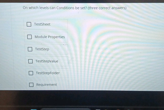 On which levels can Conditions be set | StudyX