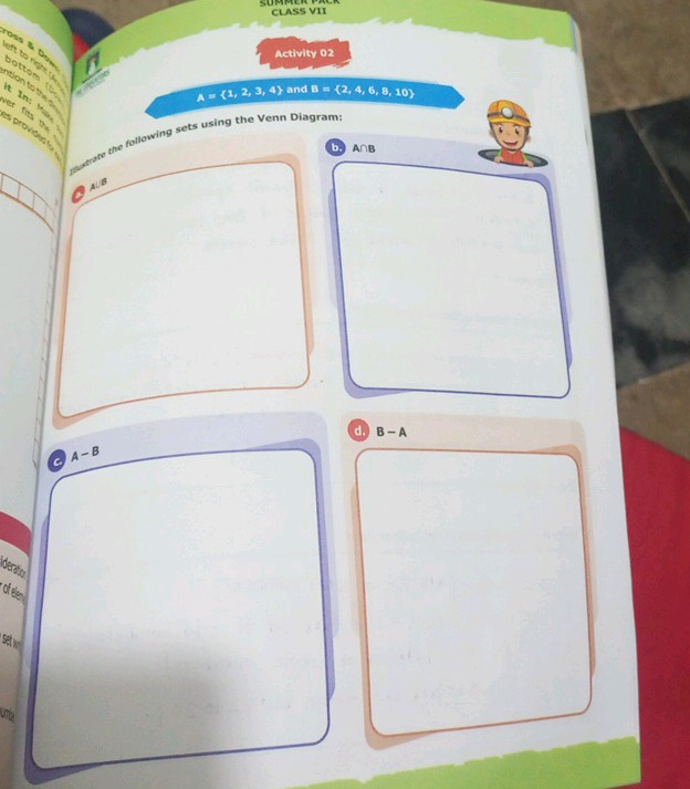 Activity 02 A=1234 and B=246810 following | StudyX