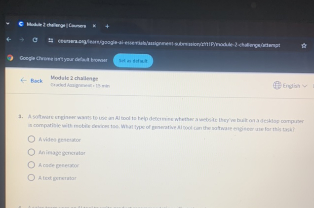 Module 2 challenge Coursera | StudyX