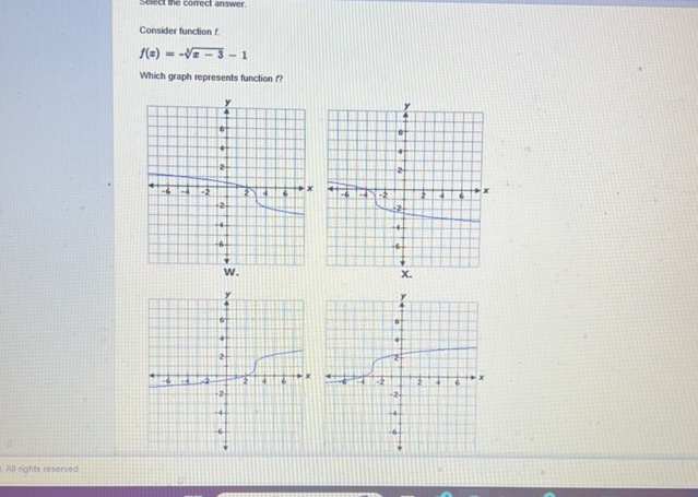 Serecr the correct answer Consider function | StudyX