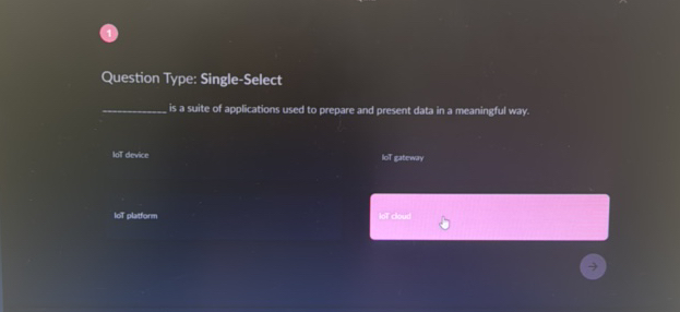 1 Question Type Single-Select is a suite | StudyX