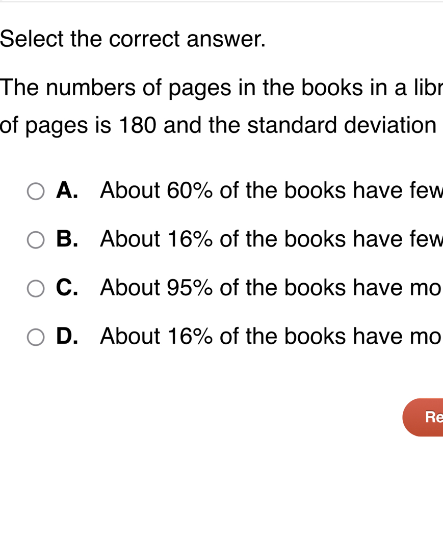 Select the correct answer The numbers of | StudyX