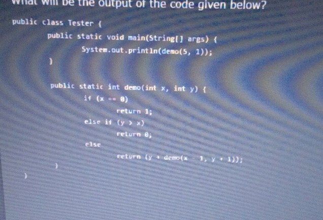 public class Tester public static void | StudyX