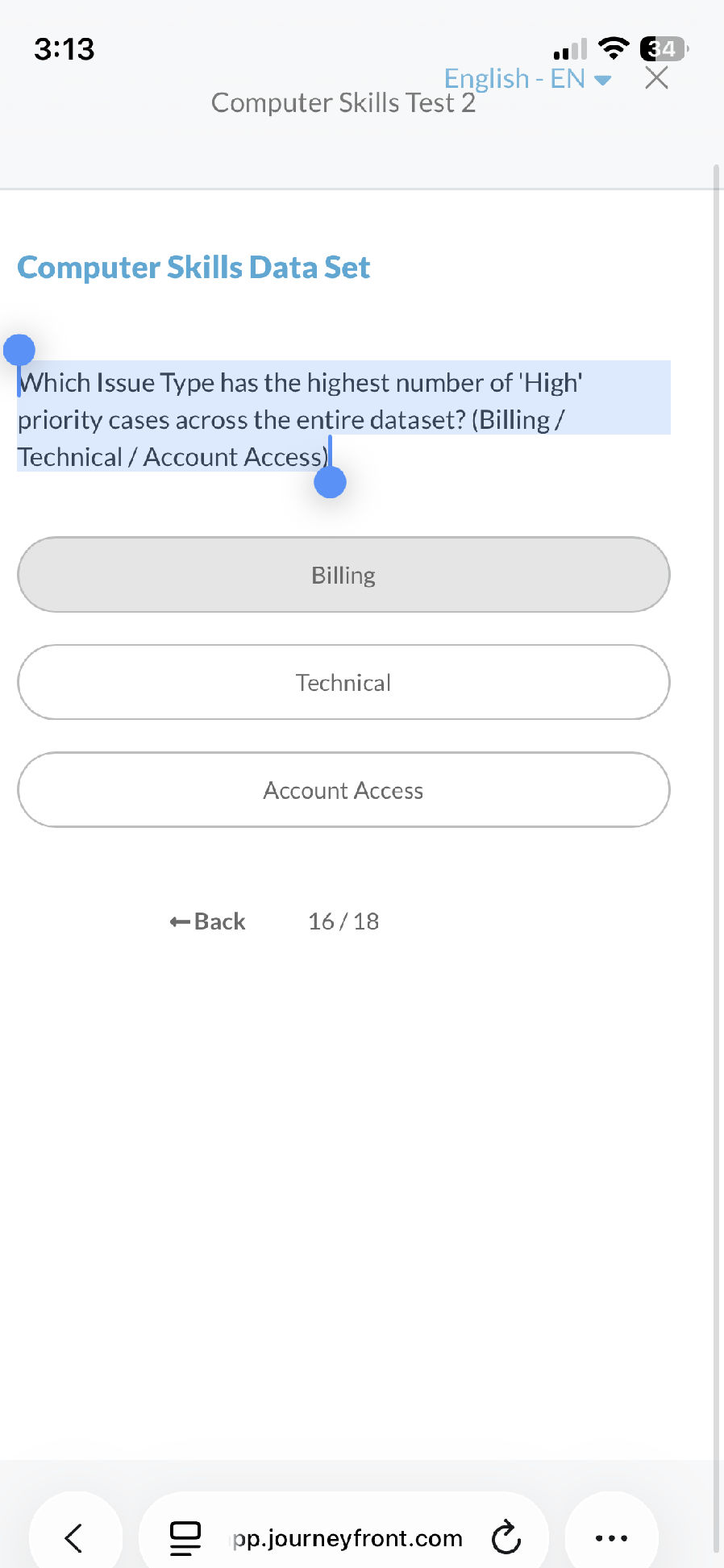 Which Issue Type has the highest number of