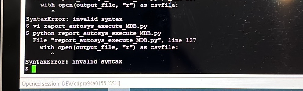 With Open Syntax with open (output_file,