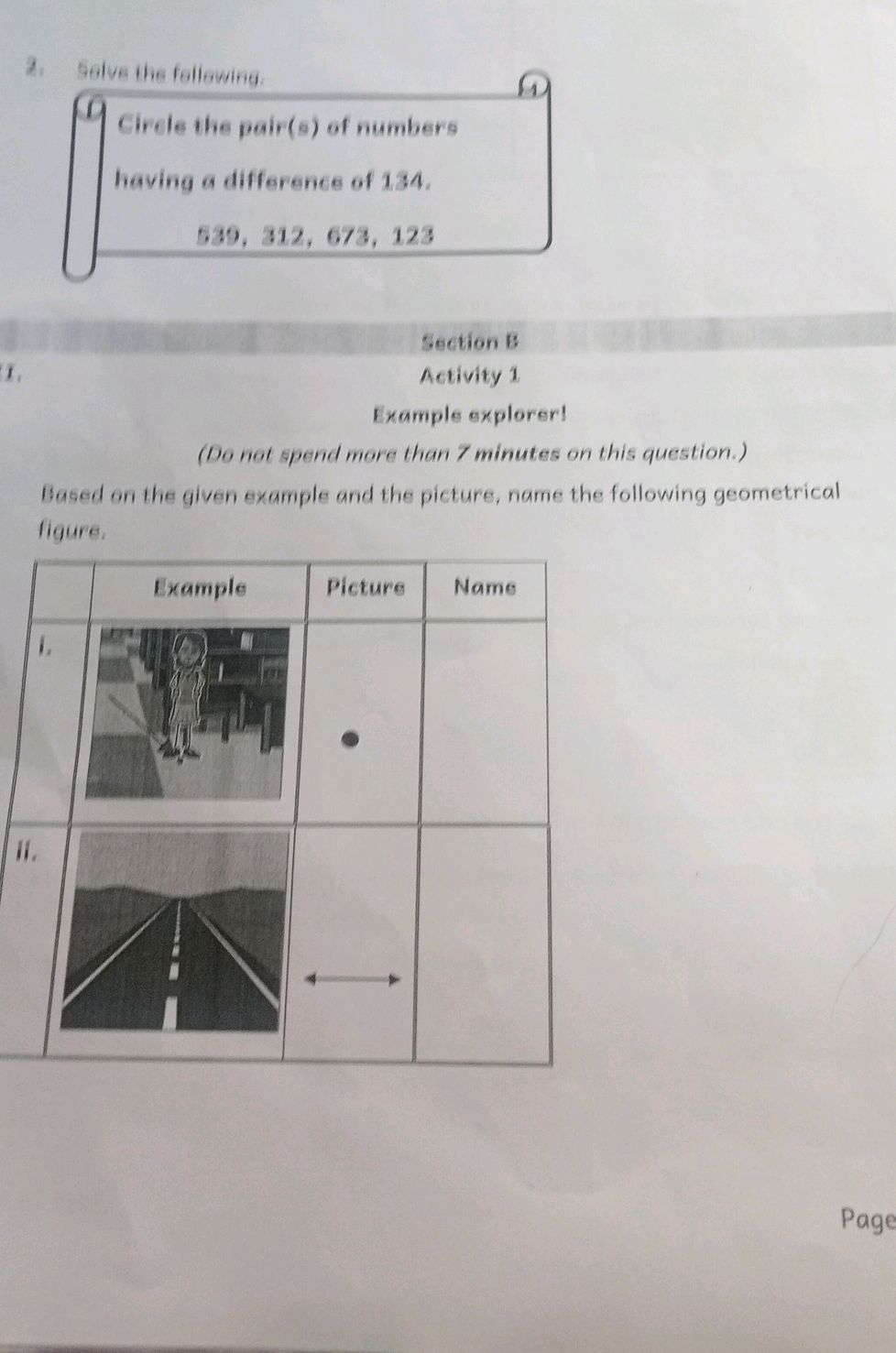Solve the following. Circle the pair(s) of
