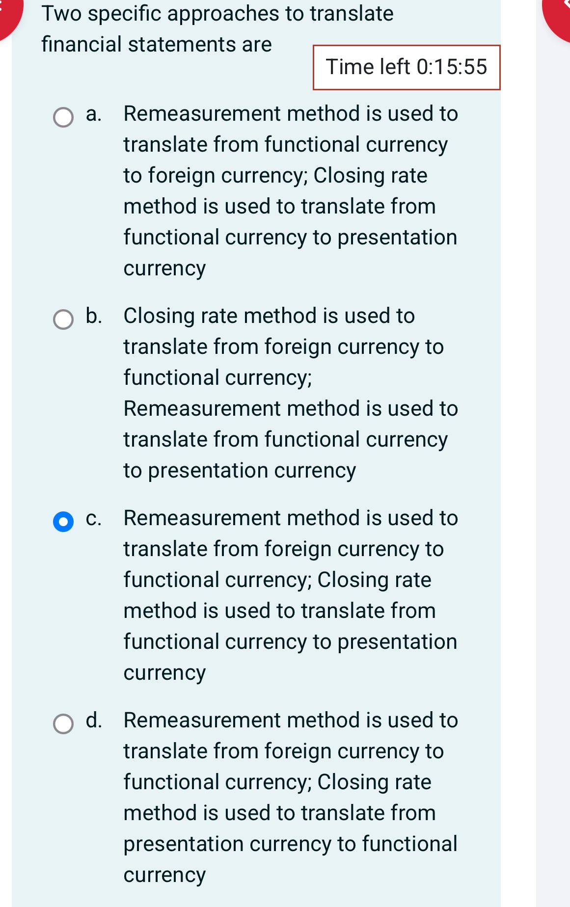 Two specific approaches to translate