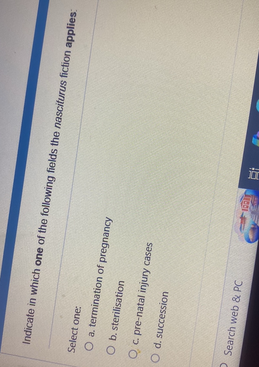 Indicate in which one of the following | StudyX