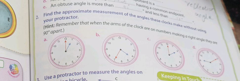 2. Find the approximate measurement of the | StudyX